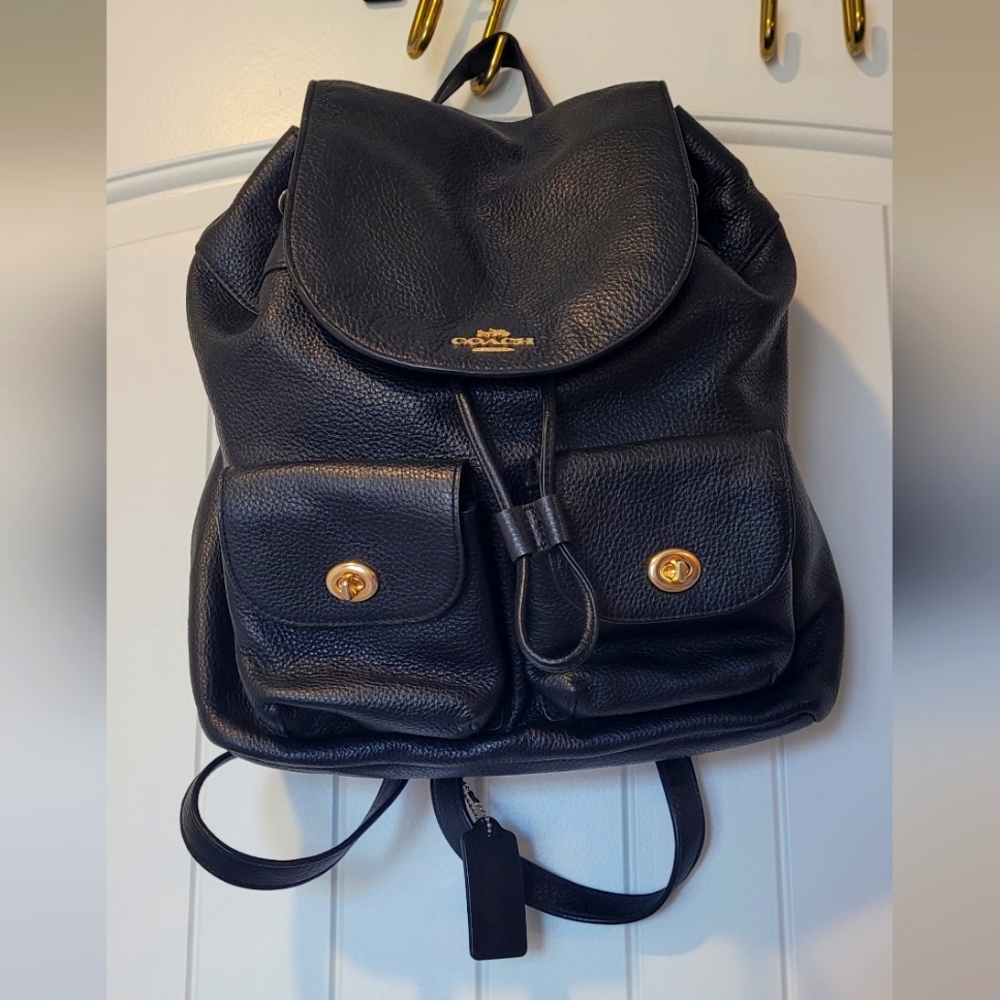 Coach Backpack Black 🖤